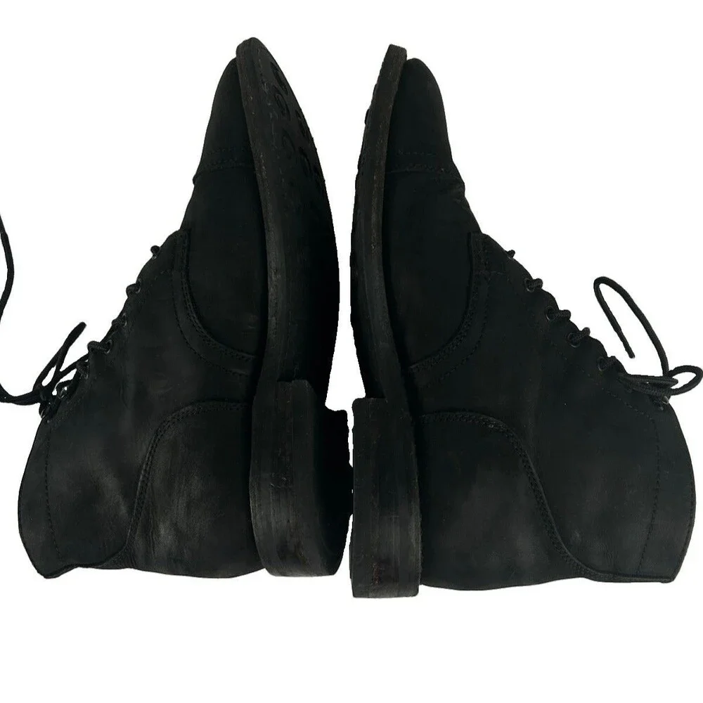 Thursday Boot Company Men’s Captain Black Matte Lace Up Boot Mens 10.5